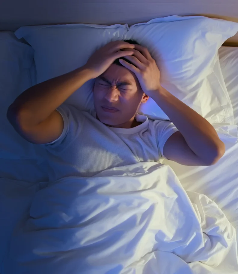 man experiencing headaches in Fruitland ID